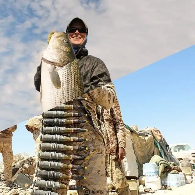 Серия работ "Лицо войны" от Угура Галлена