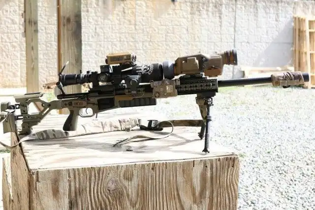 Винтовка победителя военного снайперского соревнования в США