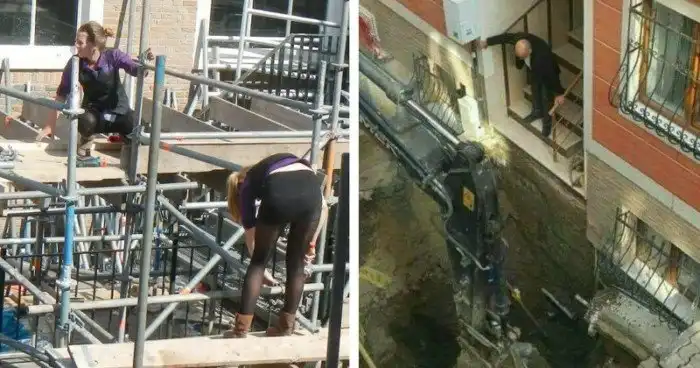 И снова без обнажёнки: всё, что происходит на стройке