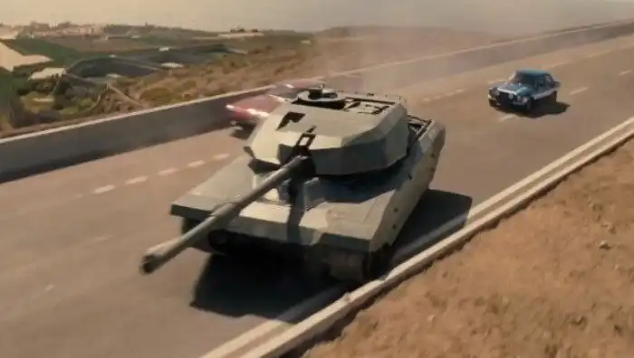 Что за танк снялся в кинофильме "Форсаж-6"?