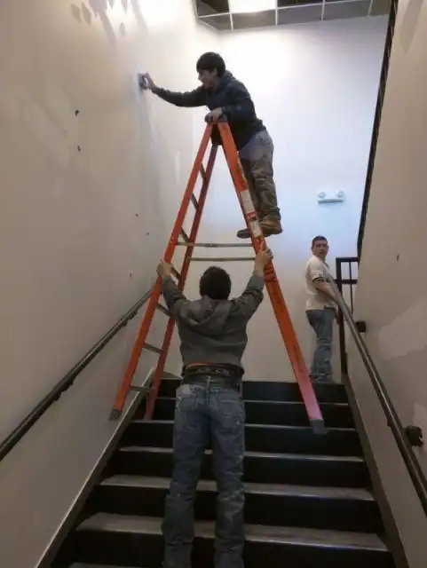 Когда техника безопасности "на высоте"