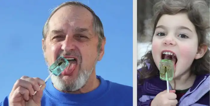 Шоколадка с червяками