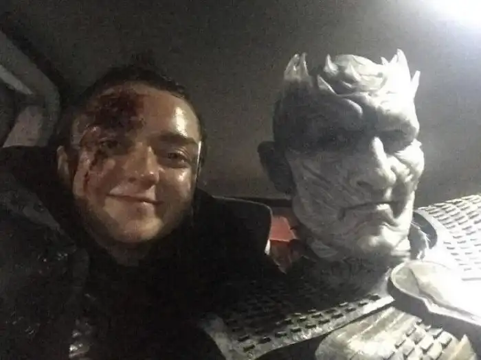 Забавные фото, сделанных за кулисами съемочных площадок