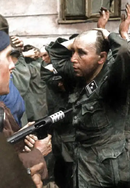 Варшавское восстание в цветных фотографиях