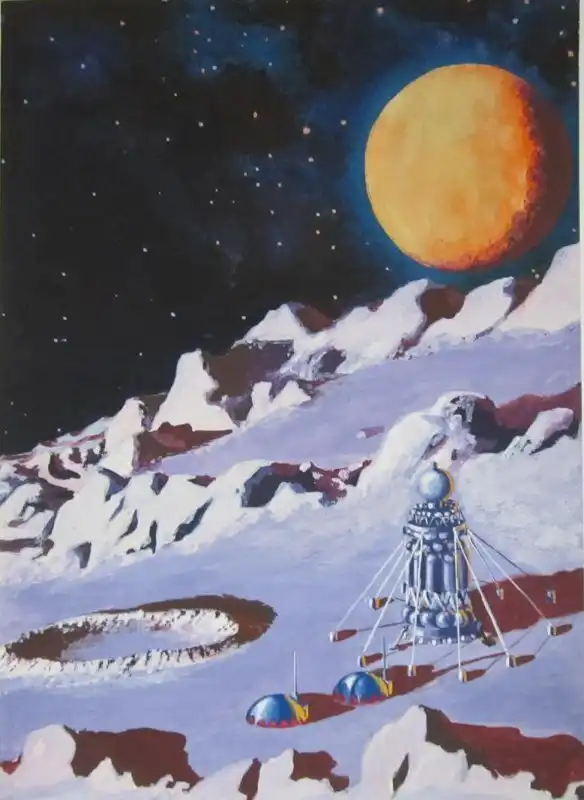 Освоение космоса в работах Геннадия Корягина