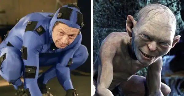 Актеры "до и после" своих превращений в фантастических персонажей