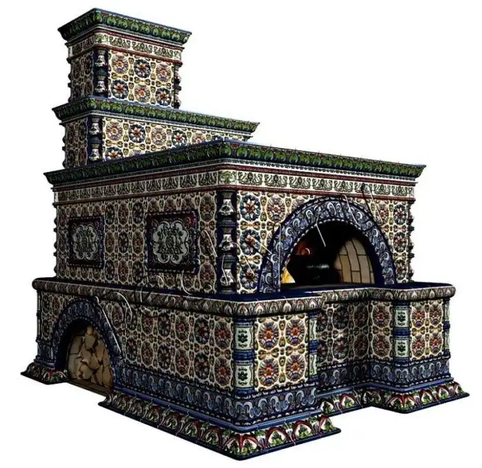 Русские изразцовые печи: красота, оставшаяся в истории