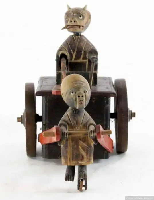 Бей в барабаны, двигай руками: заводные игрушки наших предков