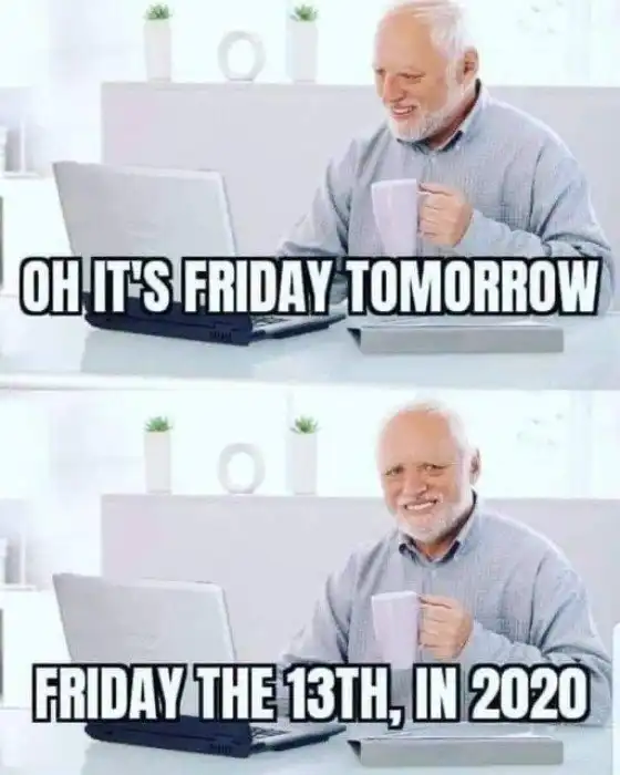 Пятница 13 уже не такая пугающая по сравнению с 2020: мемы не для суеверных