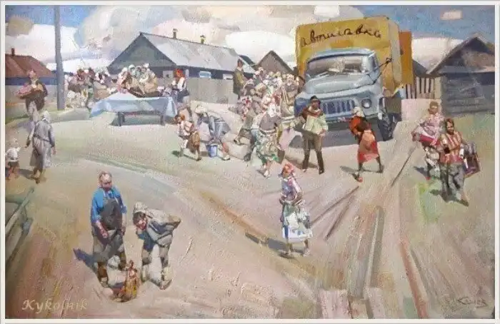 Торговля в советских картинах