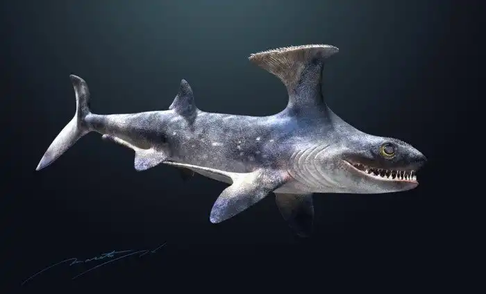 Стетакант: Логика сломалась. Древняя рыба с «гладильной доской» на спине и кнутами на плавниках