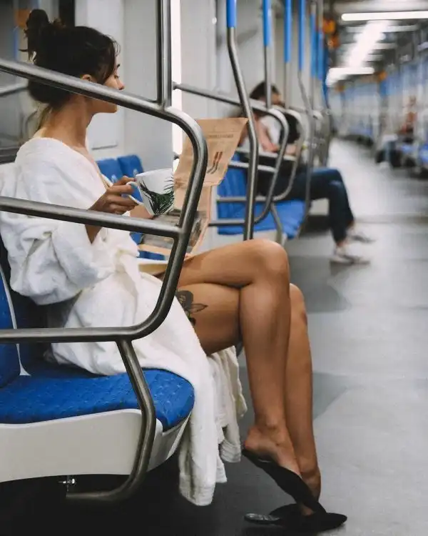 Модники и чудаки из метро