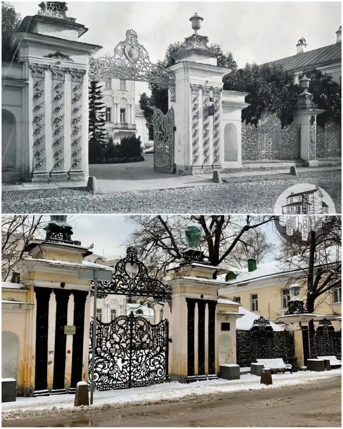 Москва было/стало, фото сравнения