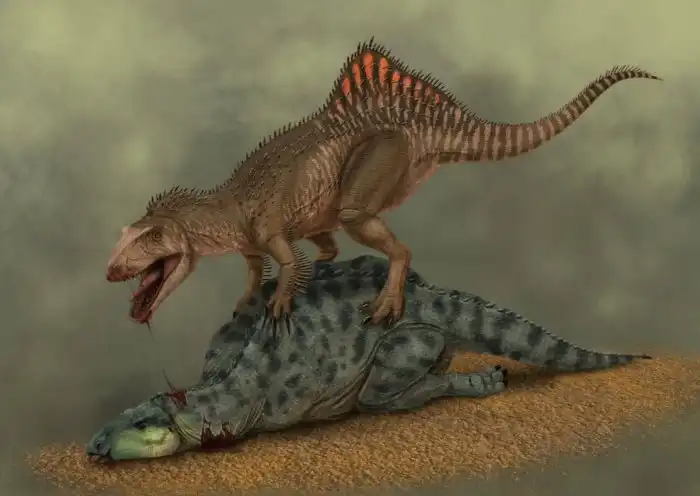 Конкавенатор: Этого горбатого могила не исправила. Брутальный хищник со смешным горбом. Зачем он был нужен?