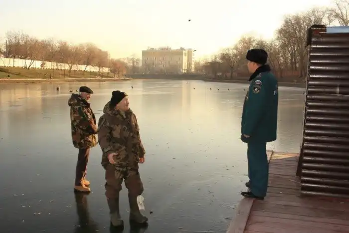 Зимняя рыбалка головного мозга