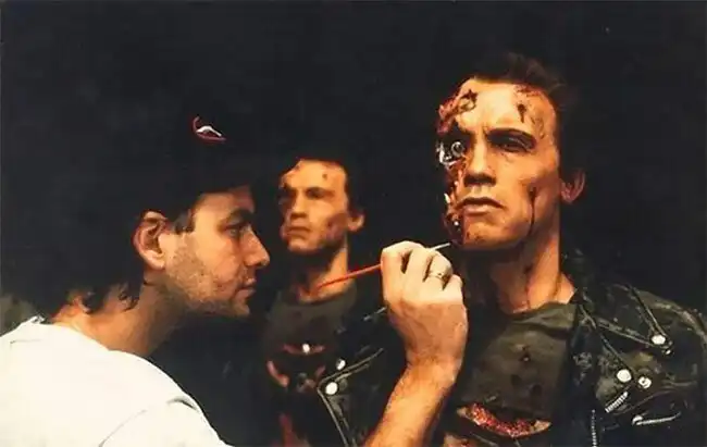 Удивительные закулисные фотографии Арнольда Шварценеггера в роли Терминатора