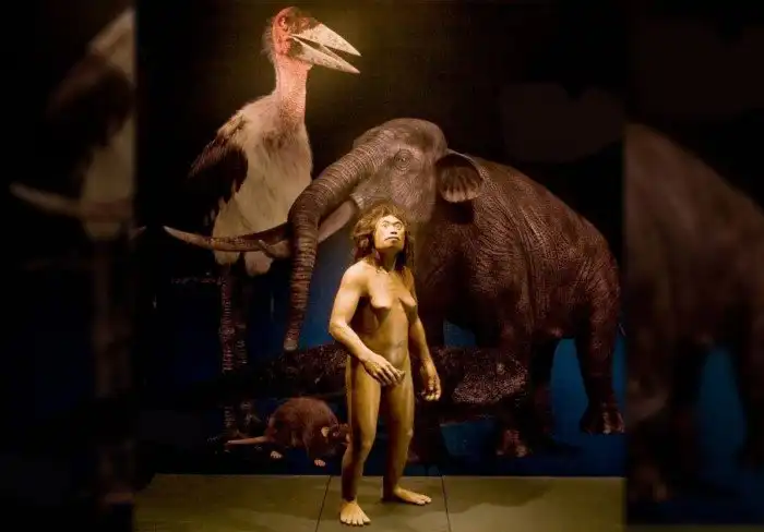 Лептоптилос: Птицы-гиганты, которые охотились на людей-карликов. Древний вид марабу из Индонезии