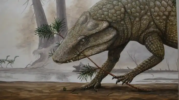 Армадиллозух: Крокодил в панцире броненосца. Реальный монстр из мелового периода