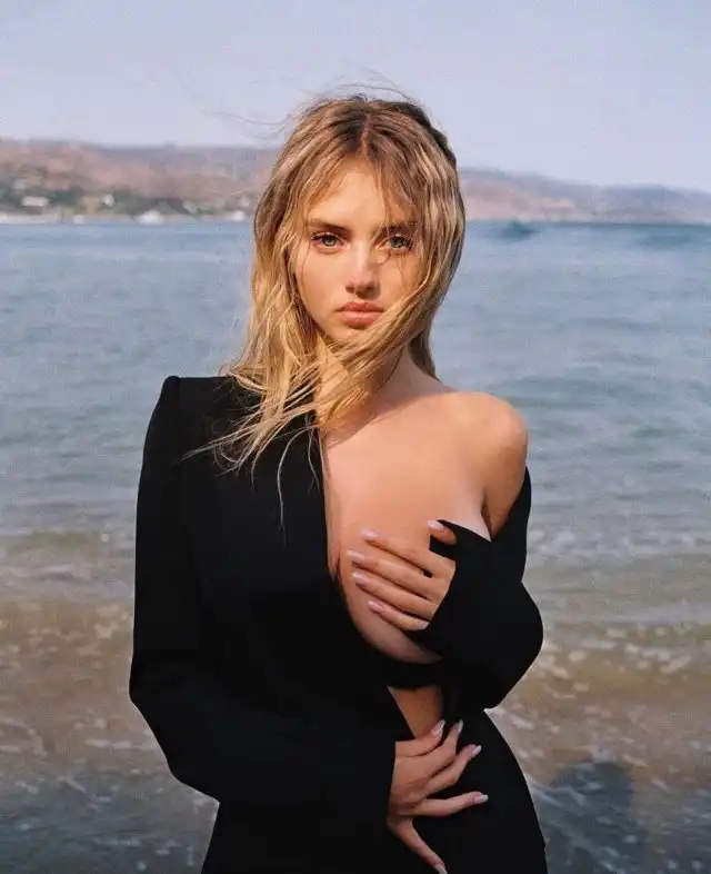 Дочь Хайди Клум - Лени Клум - снялась в пикантной фотосессии для Rollacoaster