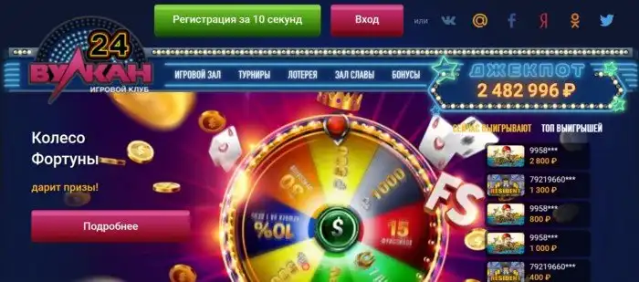 Краткий обзор легендарного казино Вулкан