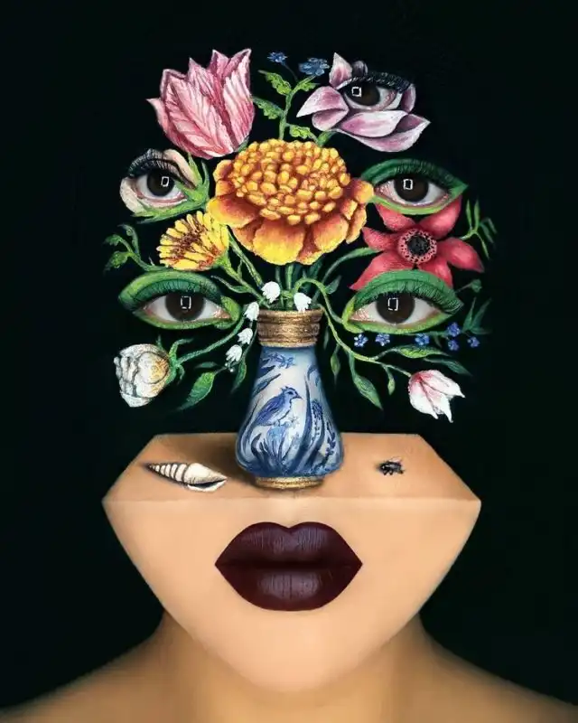 Удивительные оптические иллюзии, созданные с помощью макияжа