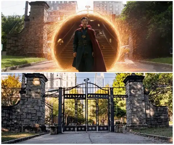 Известные места в кино и в реальности