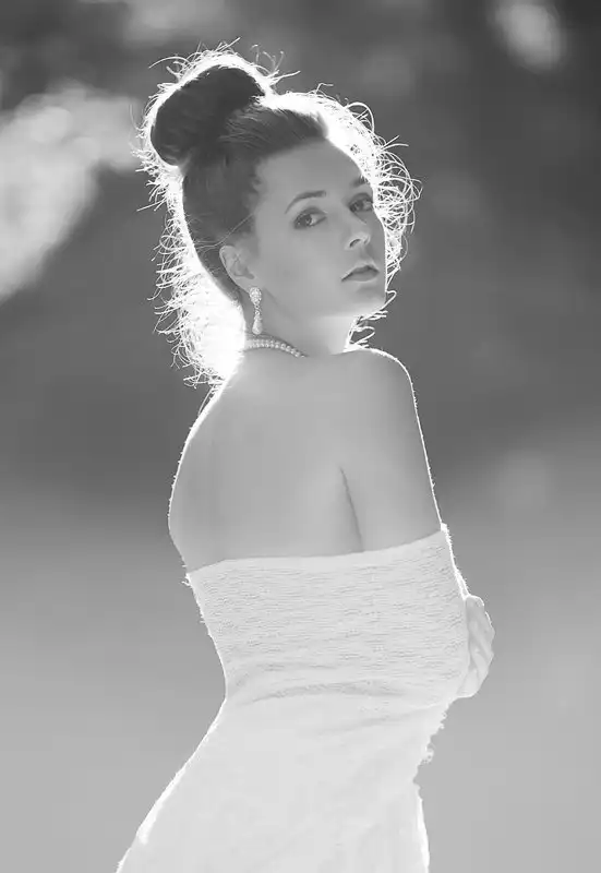 Приятные ЧБ леди