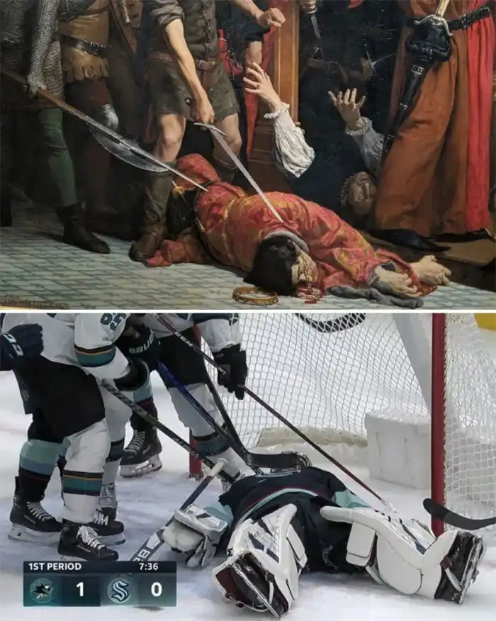 Спорт как искусство: 30 забавных и крайне неожиданных сравнений