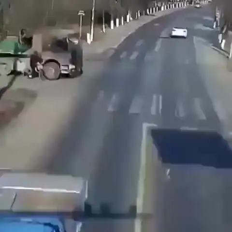 Велосипед помяли
