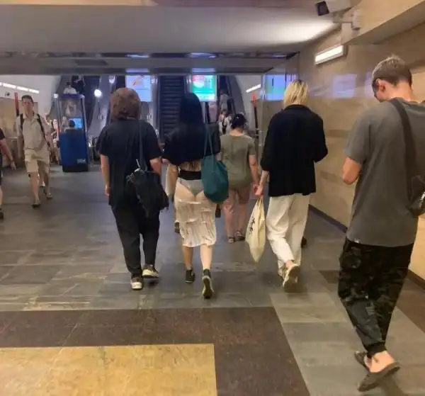 Чудаки и модники из метро