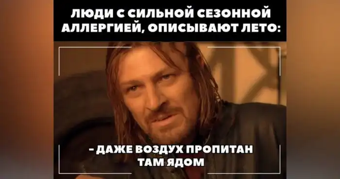 Плюсы осени: цветы засыпают, аллергики просыпаются