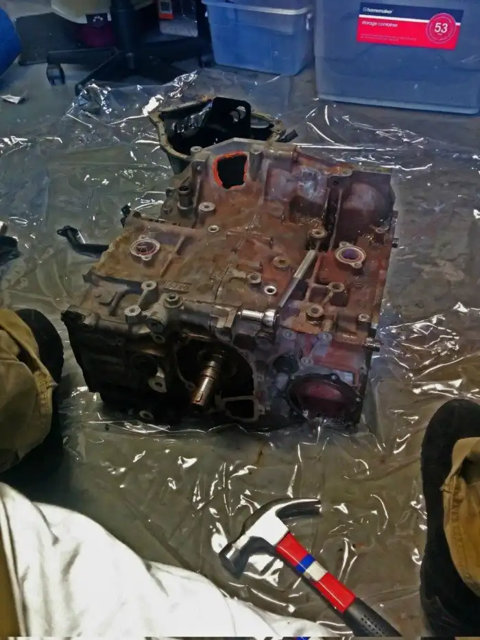 Неожиданное превращение старого двигателя