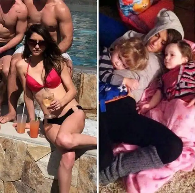 Фотографии жизни с детьми и без них