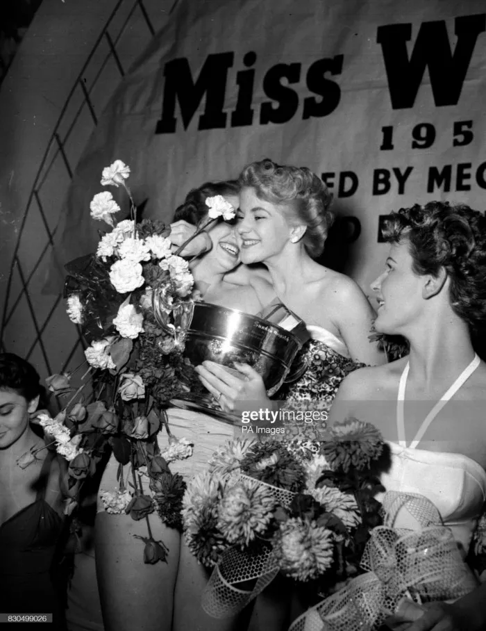 Очарование девушек с конкурса Мисс Мира 50-х годов