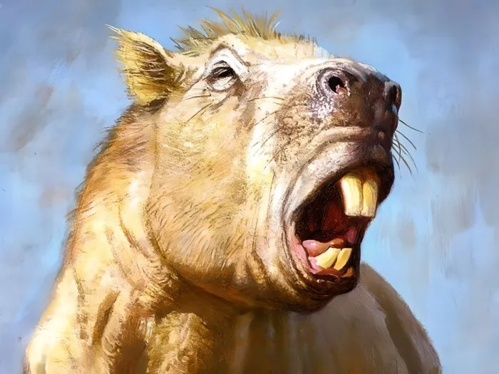 «Слономышь» – исполинский грызун размером с бегемота