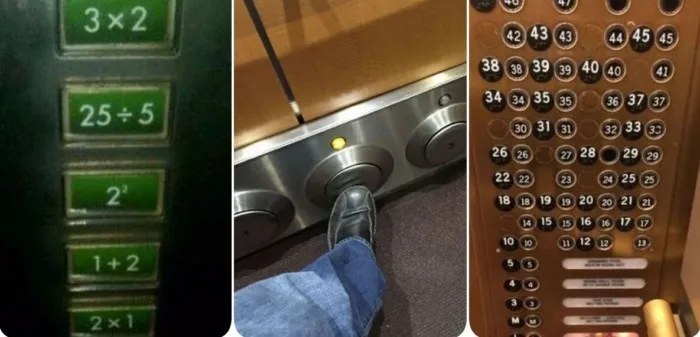 Необычные лифты, которые могут вызвать панику при выборе кнопки