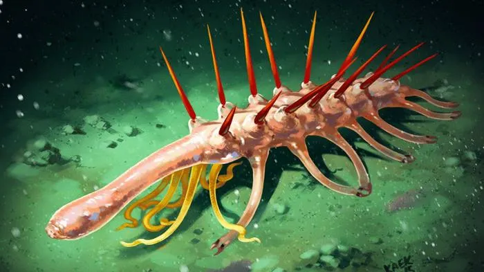 Галлюцигения: Существо из ночных кошмаров палеонтолога. Изучение этого червя превратилось в детектив длиною более 100 лет!