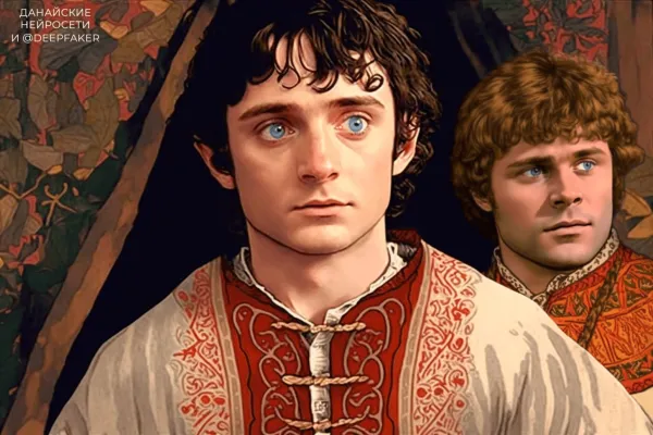 Герои "Властелина колец" в стилистике русских сказок