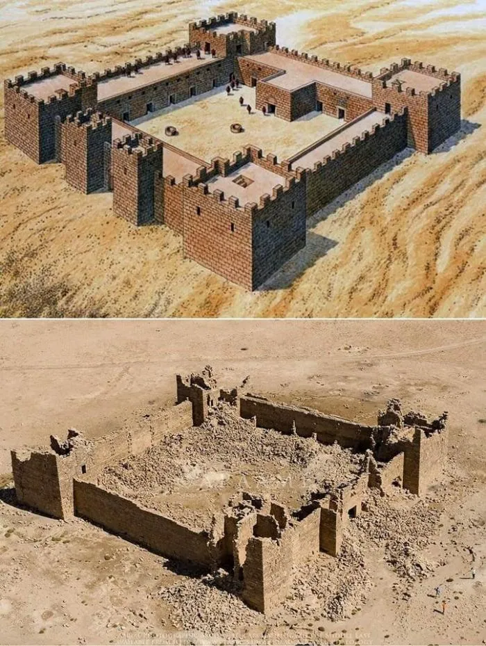 Забытая крепость древних римлян. История Каср Башира