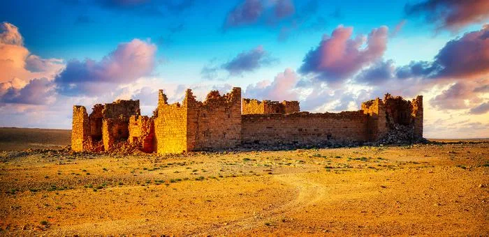 Забытая крепость древних римлян. История Каср Башира