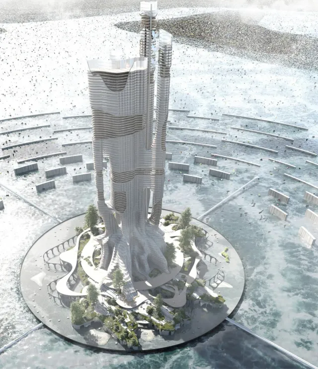 "Конкурс Skyscraper Competition 2023": проекты удивительных небоскребов будущего