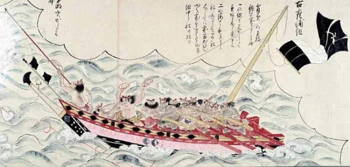 Как охотились на китов в эпоху Эдо