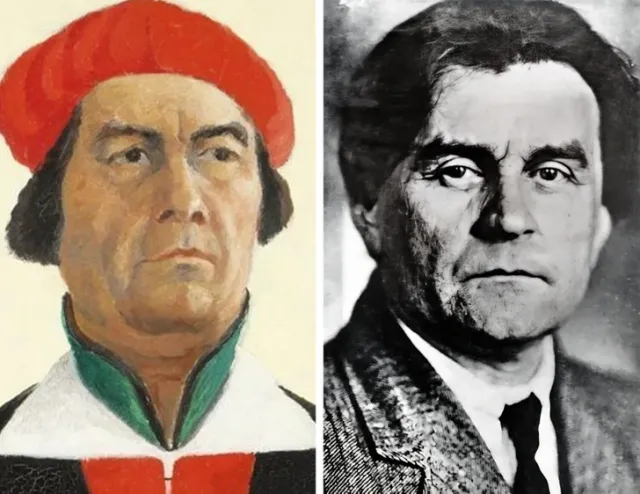 Сравнение внешности известных художников с их автопортретами
