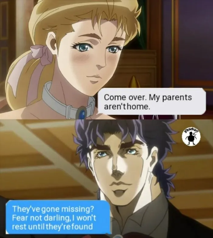 Анимешные мемы по ЖоЖО