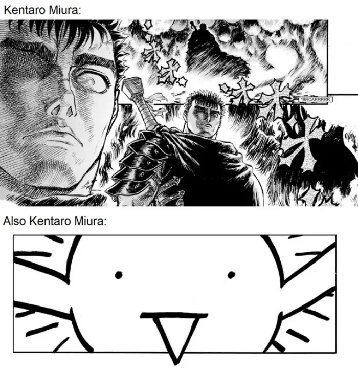 Анимешные мемы по Берсерку⁠⁠