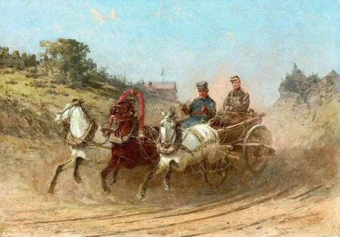 Интересные детали на картинах П. Н. Грузинского