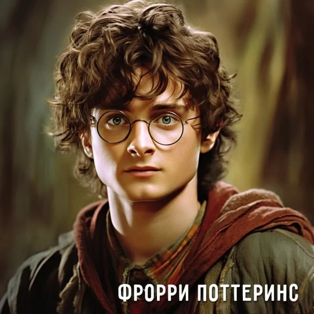 Нейросеть смешала внешность актеров "Властелина колец" и "Гарри Поттера"