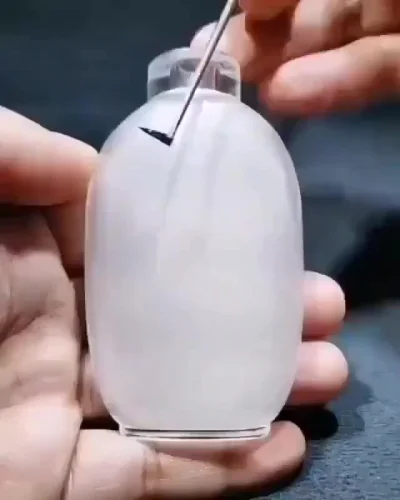 Роспись бутылки изнутри⁠⁠