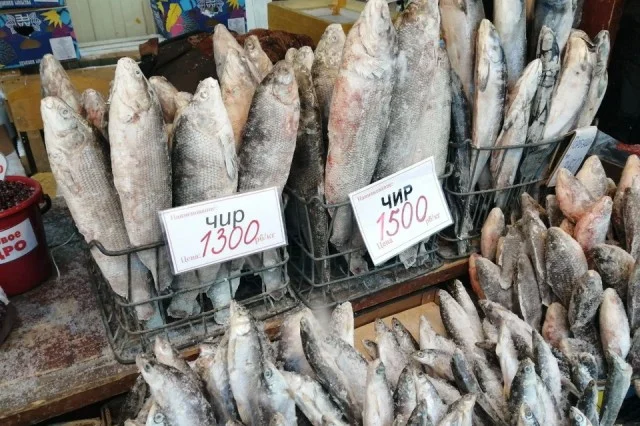 Цены на мясо и рыбу в Якутске