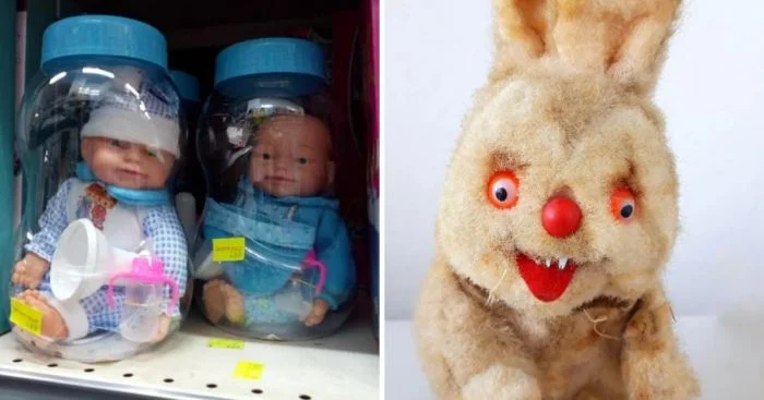 Не для слабонервных: 17 криповых игрушек, созданных теми, кто явно не дружит с детьми